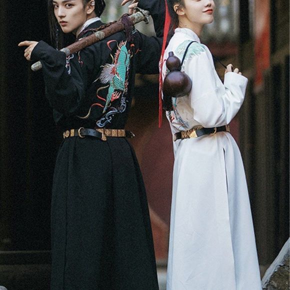 Unisex Impero Leather Belt | Cosplay Accessories - Picture 6 of 9